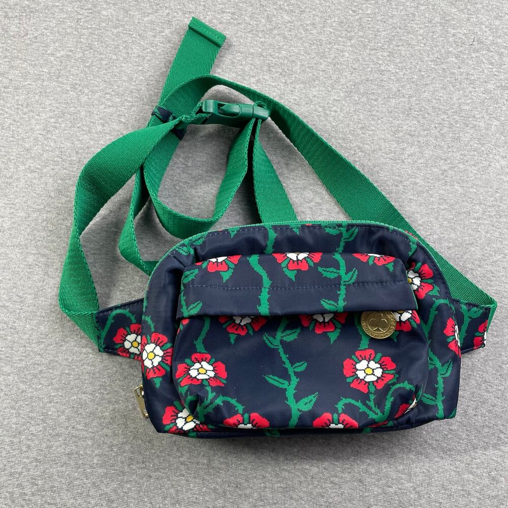 Rowing Blazers x Target Belt Bag Navy Floral Rose Print Crossbody Fanny Pack